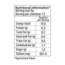 The Nutrition Facts of Ching's Schezwan Fried Rice Masala Large 