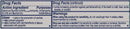 The Nutrition Facts of Colgate Fluoride Toothpaste Cavity Protection