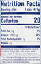 The Nutrition Facts of College Inn Beef Broth 