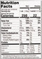 The Nutrition Facts of Colonel Kababz Chicken Kabab Rolls 