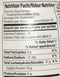 The Nutrition Facts of Dabur Chyawanprash