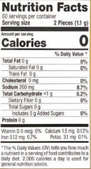 The Nutrition Facts of Dabur Hajmola Regular