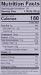 This is the Nutrition of Daily Delight Plum Special.