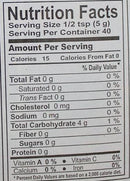 The Nutrition Facts of Deep Amchur Powder 