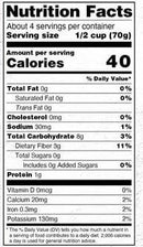 The Nutrition Facts of Deep Amla Slices
