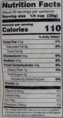 The Nutrition Facts of Deep Bakhri Flour
