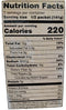 The Nutrition Facts of Deep Dal Tadka