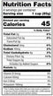 The Nutrition Facts of Deep Drumsticks