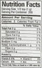 The Nutrition Facts of Deep Garam Masala Powder 