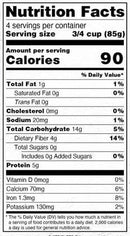 The Nutrition Facts of Deep Green Chana