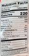 The Nutrition Facts of Deep  Homestyle Paratha Plain Family Pack 