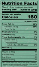 This is the Nutrition of Deep Jeera Khari Biscuits.
