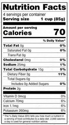 The Nutrition Facts of Deep Lotus Root