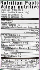 The Nutrition Facts of Deep Madras Curry Paste 