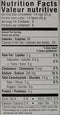 The Nutrition Facts of Deep Menu vada (8pcs) 