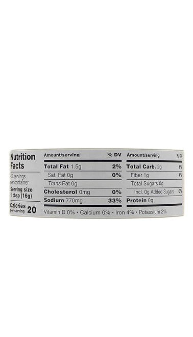 The Nutrition Facts of Deep Mixed Pickle (Mixed Vegetables) 