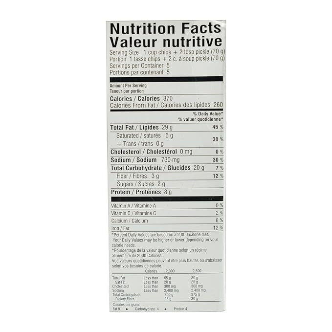 This is the Nutrition of Deep Papdi.