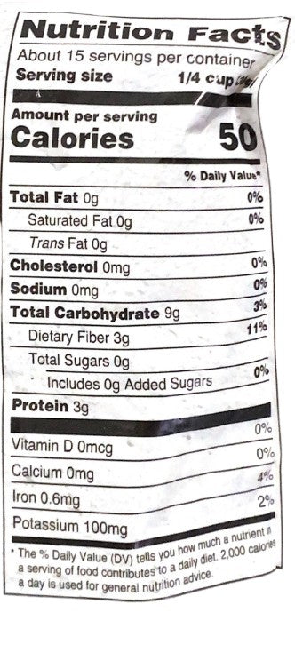 The Nutrition Facts of Deep Sprouted Moth 