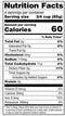The Nutrition Facts of Deep Suran Diced yams