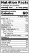 The Nutrition Facts of Deep Surati Undhiu Mix