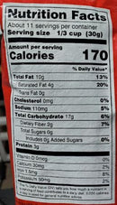 The Nutrition Facts of Deep Udupi Madras Mix 