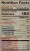 The Nutrition Facts of Deep Vada for Dahi-Vada (10pcs) 