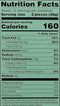 This is the Nutrition of Deep Whole Wheat Khari.