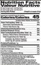 The Nutrition Facts of Delve Jelly Falooda 