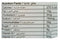 The Nutrition Facts of Doughstory Plain Paratha Value Pack (30pcs) 