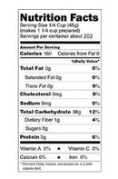 The Nutrition Facts of Falak Extreme Basmati Rice