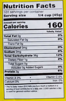 The Nutrition Facts of Falak Super Basmati Rice