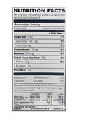 The Nutrition Facts of GITS Jalebi Mix with Maker