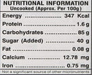 The Nutrition Facts of GITS Rose Falooda Mix