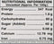 The Nutrition Facts of GITS Rose Falooda Mix