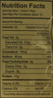 This is the Nutrition of Gharana Foods Jalapeno Chakri Muruku.