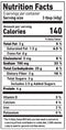 The Nutrition Facts of Gits Handvo Mix