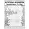 The Nutrition Facts of Gits Kesar Kulfi Mix
