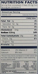 The Nutrition Facts of Gits Pakora Mix