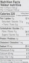 The Nutrition Facts of Gits Punjabi Chhole Ready Meal 