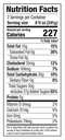 The Nutrition Facts of Gopi Lassi Rosewater Flavor Small 
