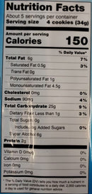 The Nutrition Facts of Gullon Sugar Free Biscuits 