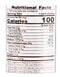 The Nutrition Facts of Hajoori Kashmira Mixed Spice Soda