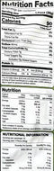 The Nutrition Facts of Haldiram's Bajra Roti (12pcs) 