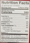 The Nutrition Facts of Haldiram's Besan Ladoo 