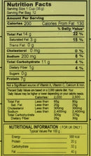 This is the Nutrition of Haldiram's Bombay Mix.