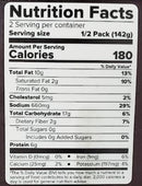The Nutrition Facts of Haldiram's Dal Tadka Minute Khana 