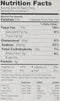 The Nutrition Facts of Haldiram's Dilli Style Choley Minute Khana 