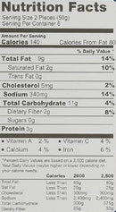 The Nutrition Facts of Haldiram's Hara Bhara Kebab (12pcs) 