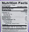 The Nutrition Facts of Haldiram's Hyderabadi Biryani Family Pack 