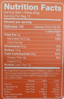 The Nutrition Facts of Haldiram's Karachi Halwa 
